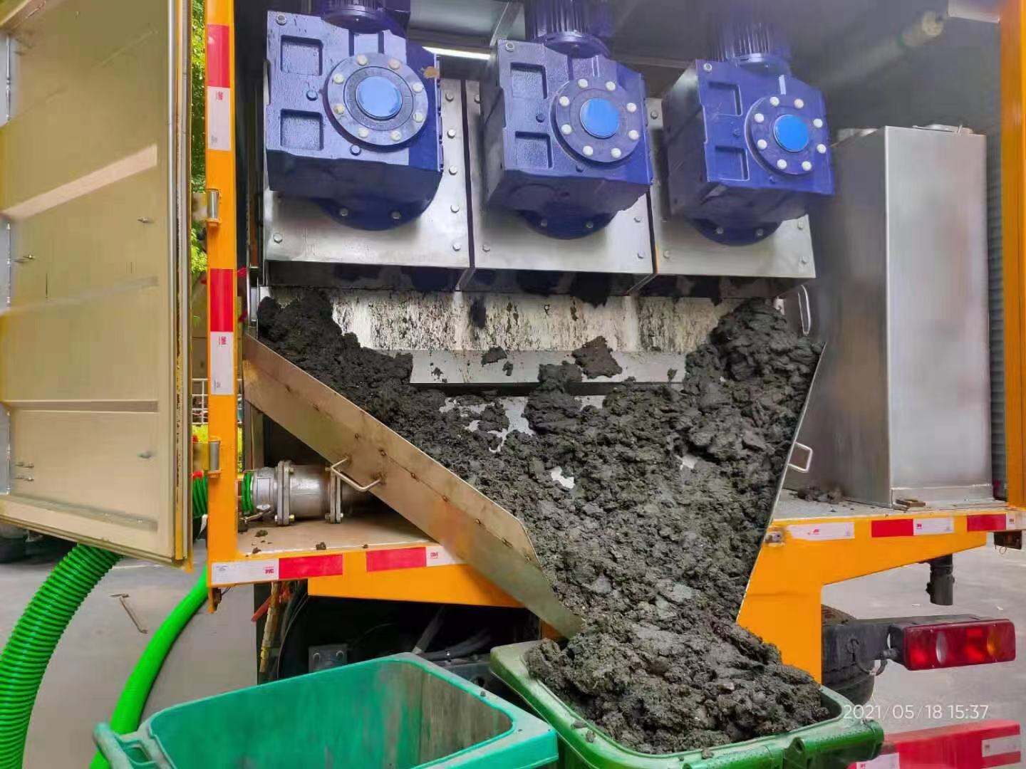 台山化粪池清掏城市维护站-泥浆净化干湿分离处理
